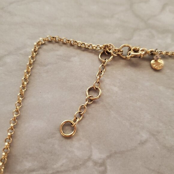 💕 J.Crew White Pink Blue Rhinestones Crystals Cluster Statement Necklace 💕 - Picture 10 of 16